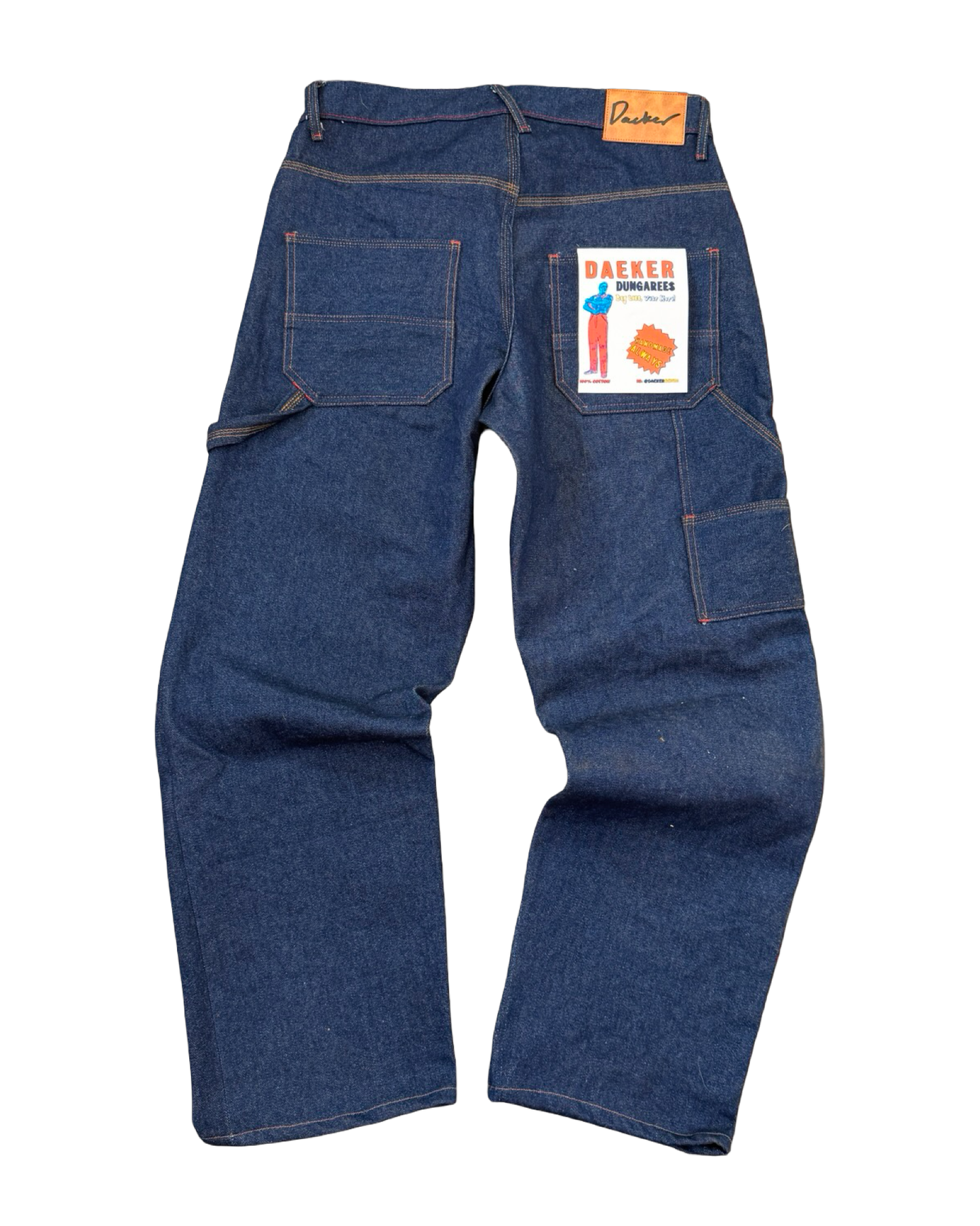 Broken Twill Daeker Dungaree Carpenter Jeans