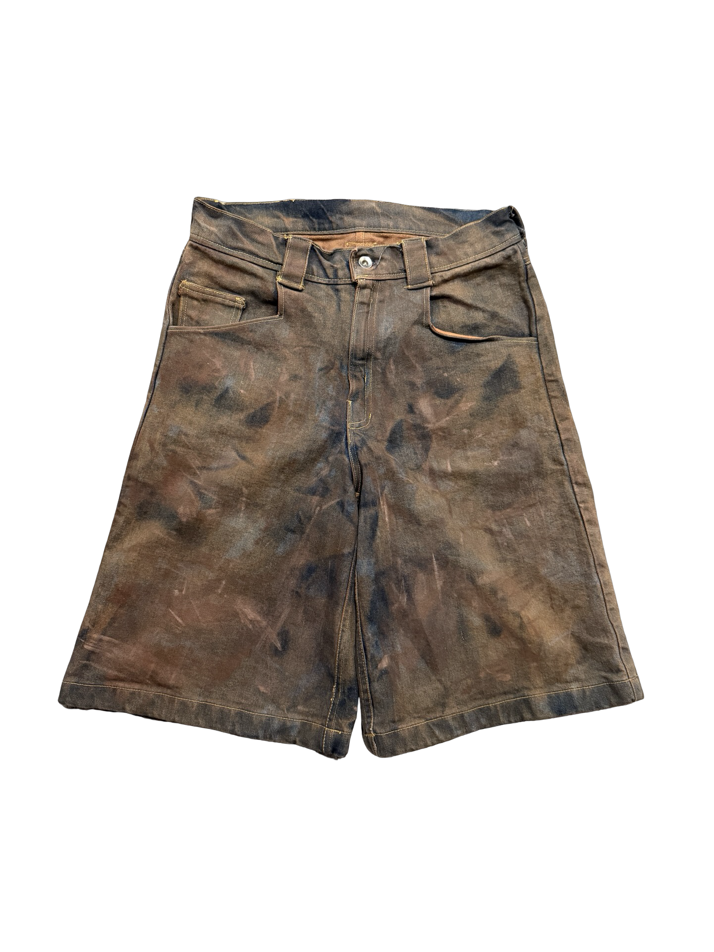 Mud wash Denim Shorts 32”
