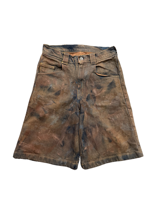 Mud wash Denim Shorts 32”