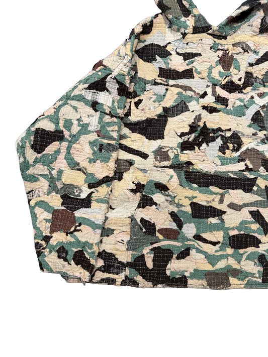 Patchwork Hoodie “sandstorm” XL