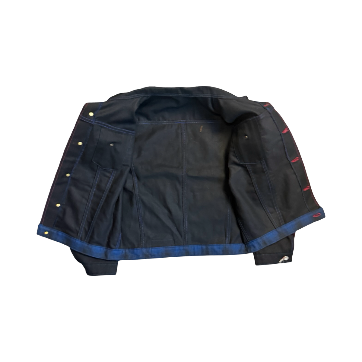 TYPE 3 TRUCKER BLACK DENIM JACKET SAMPLE (40)