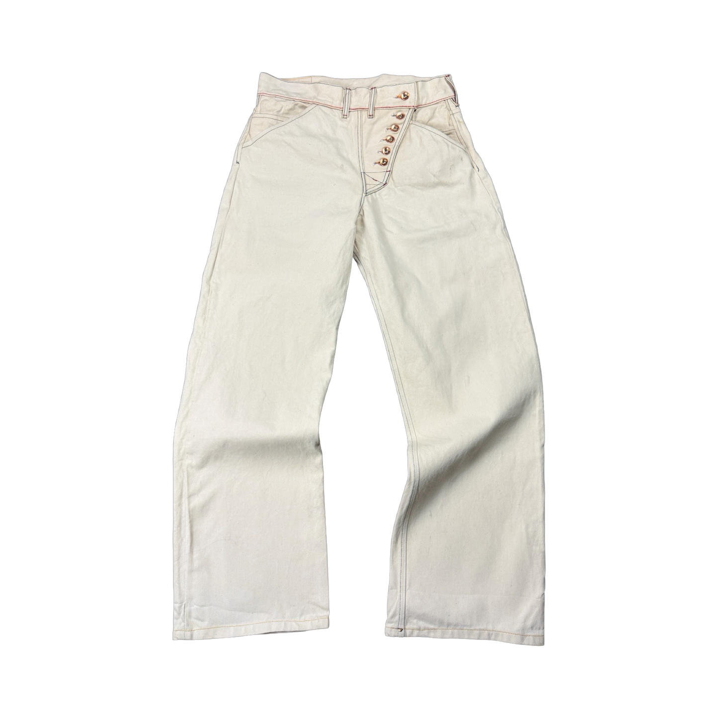 Fireman Jeans 15 Oz White Cone Denim