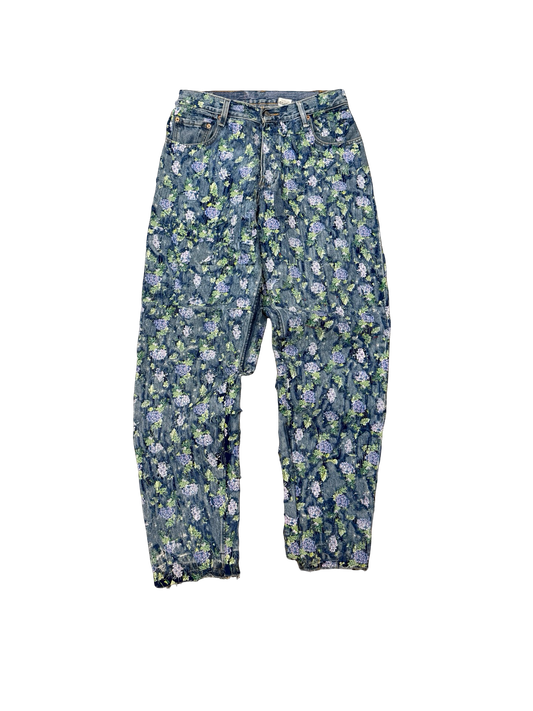Levi’s 550 Floral Patchwork Jeans 30x32