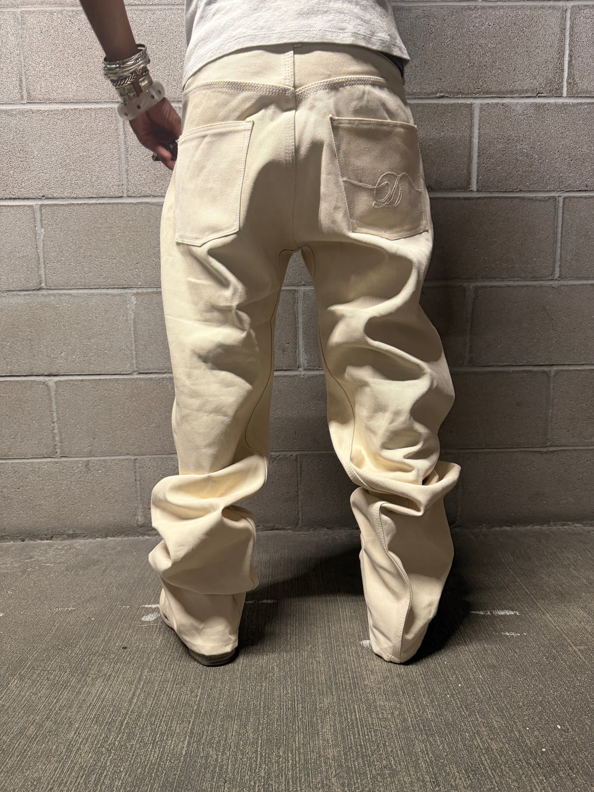 Finale Jeans White (Sample 1) 32x35