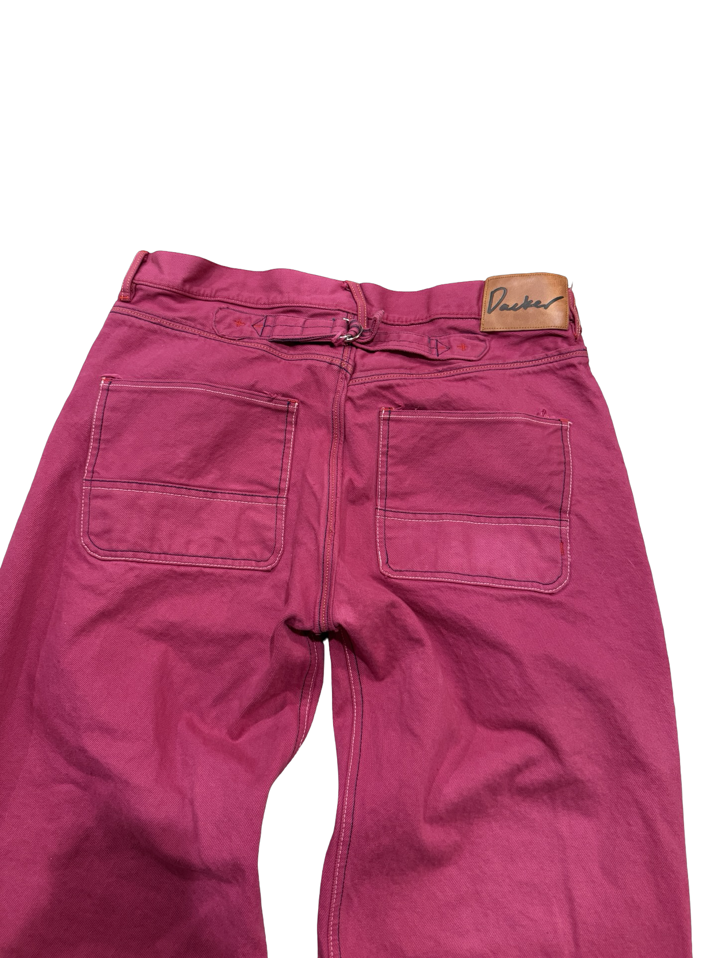 Overdyed Staple Jeans (Pink) 36x32