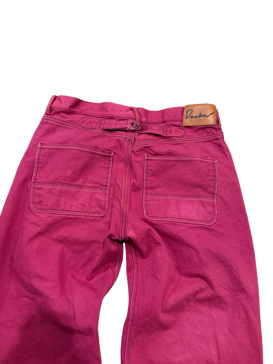 Overdyed Staple Jeans (Pink) 36x32