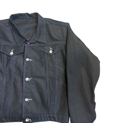 TYPE 3 TRUCKER BLACK DENIM JACKET SAMPLE (40)