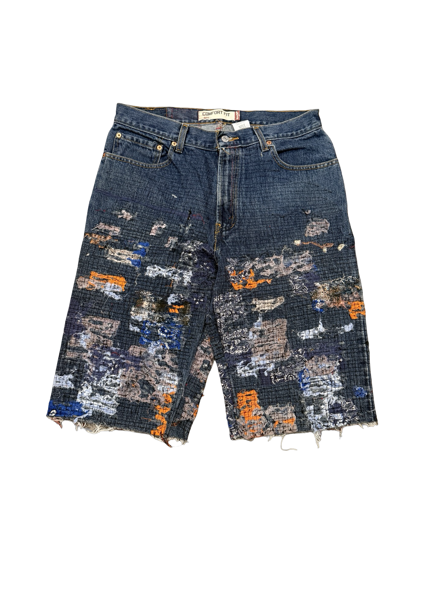 Levi’s 560 Patchwork Shorts 33”