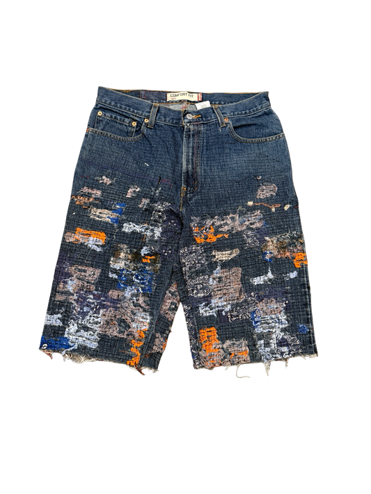 Levi’s 560 Patchwork Shorts 33”