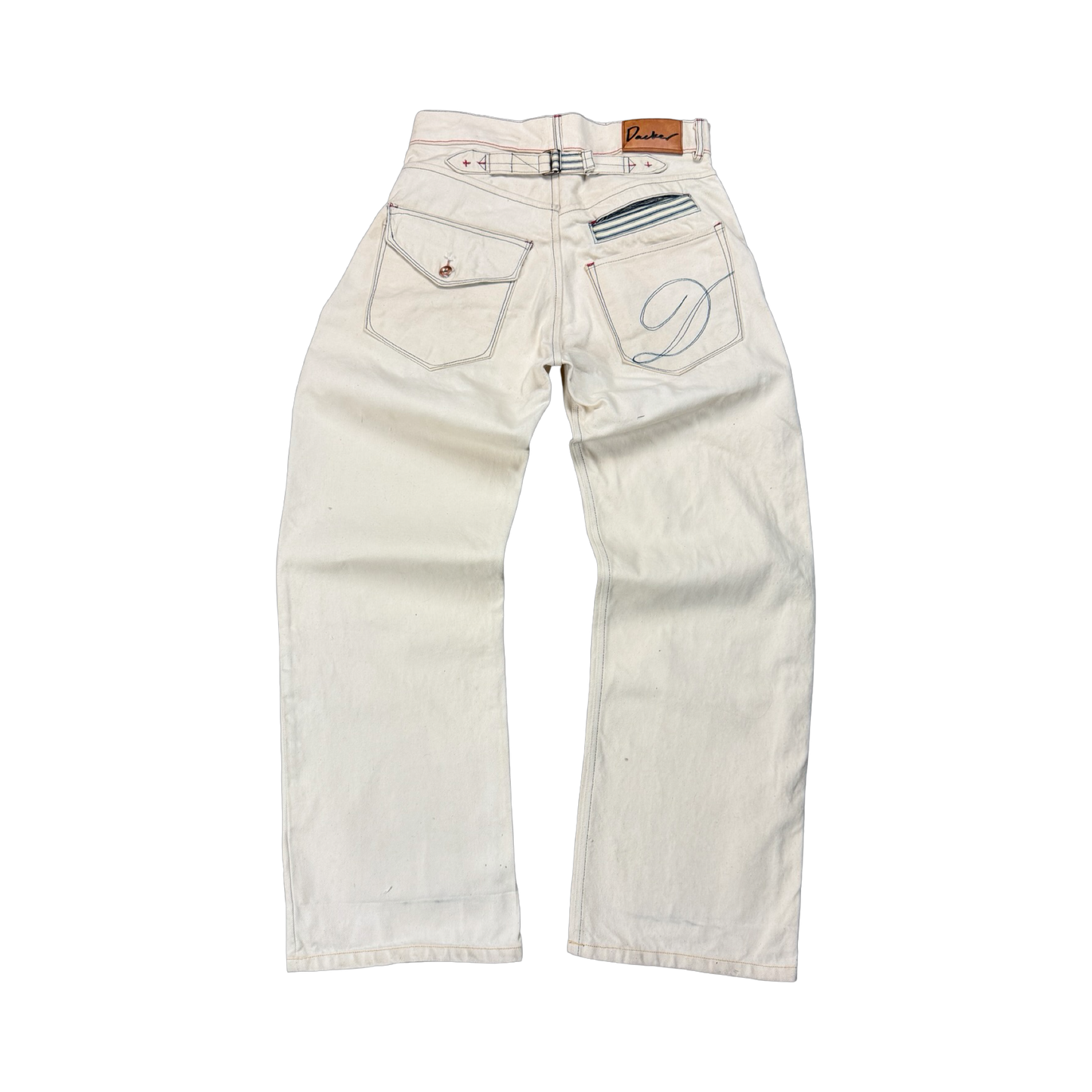 Fireman Jeans 15 Oz White Cone Denim
