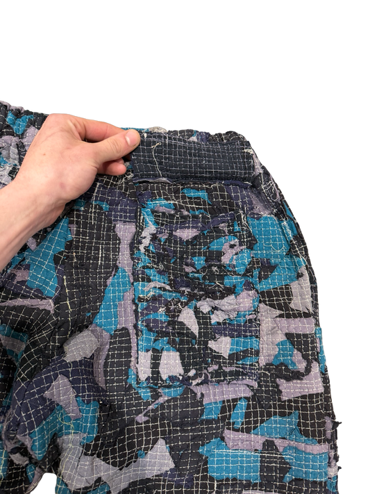 Cotton Patchwork Sweatpants (need measurements