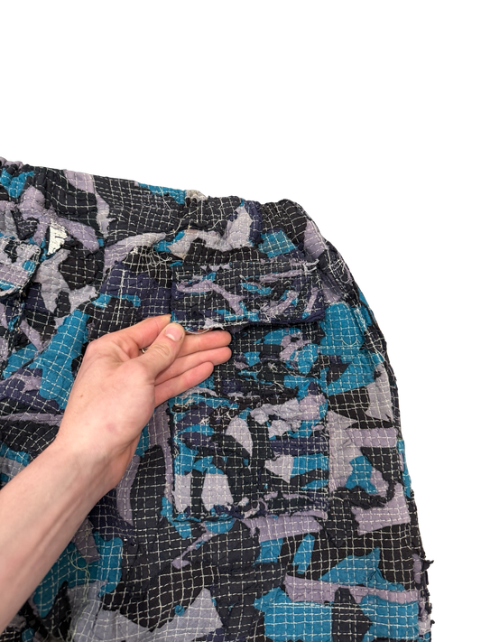 Cotton Patchwork Sweatpants (need measurements