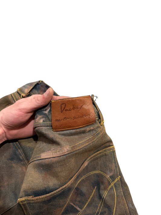 Mud wash Denim Shorts 32”