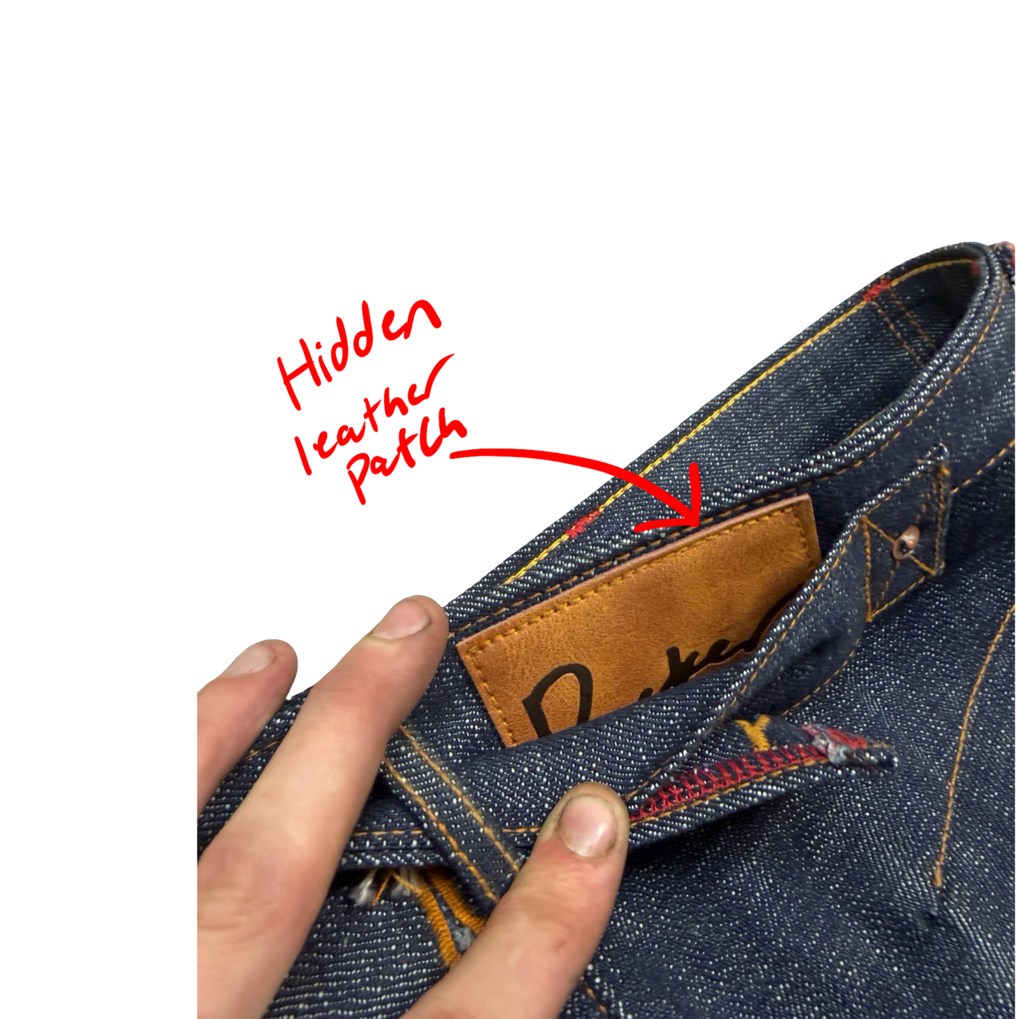 Slub Engineer Jeans (18 oz selvedge)