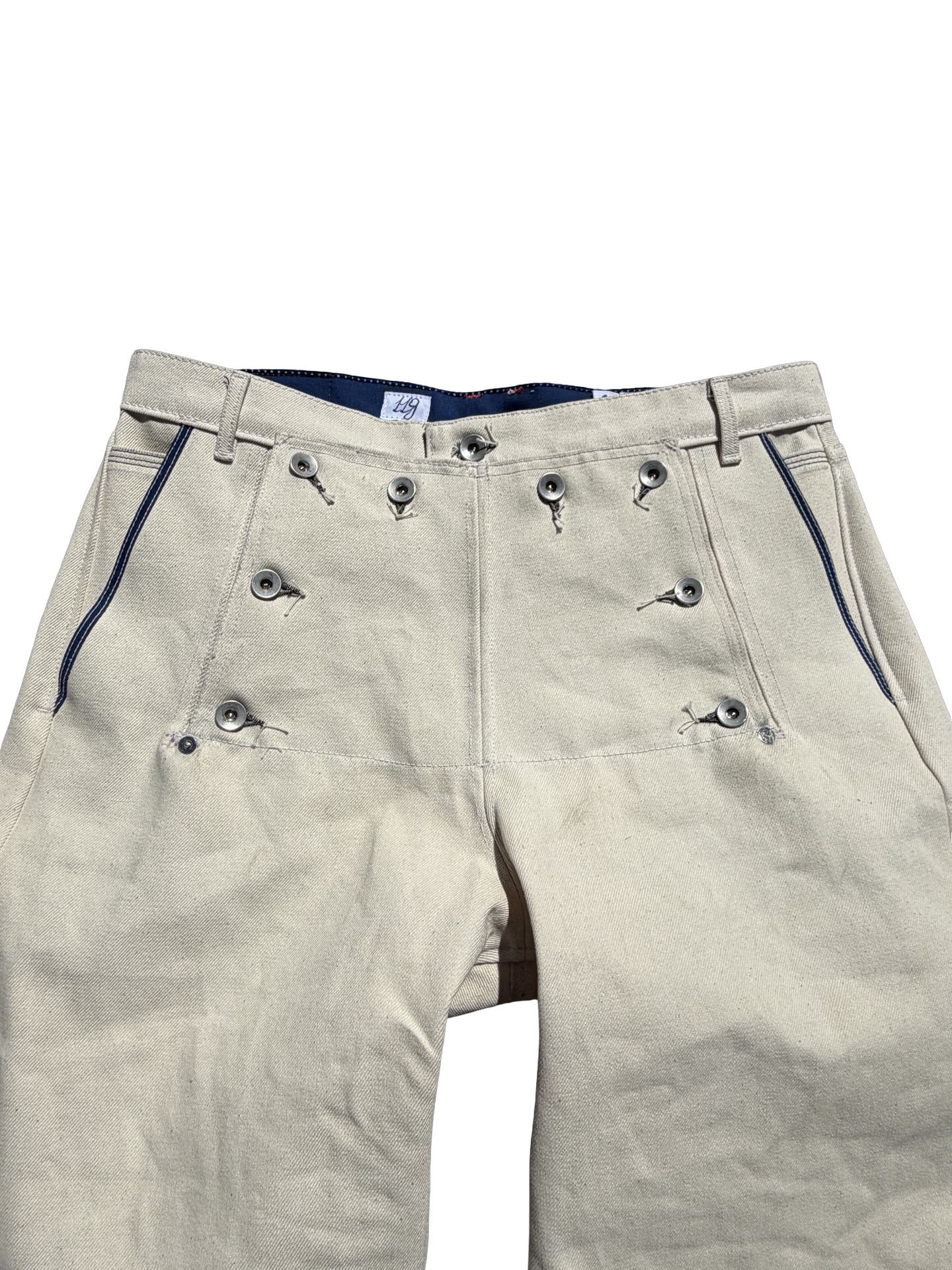 Drop Front Sailor Jeans