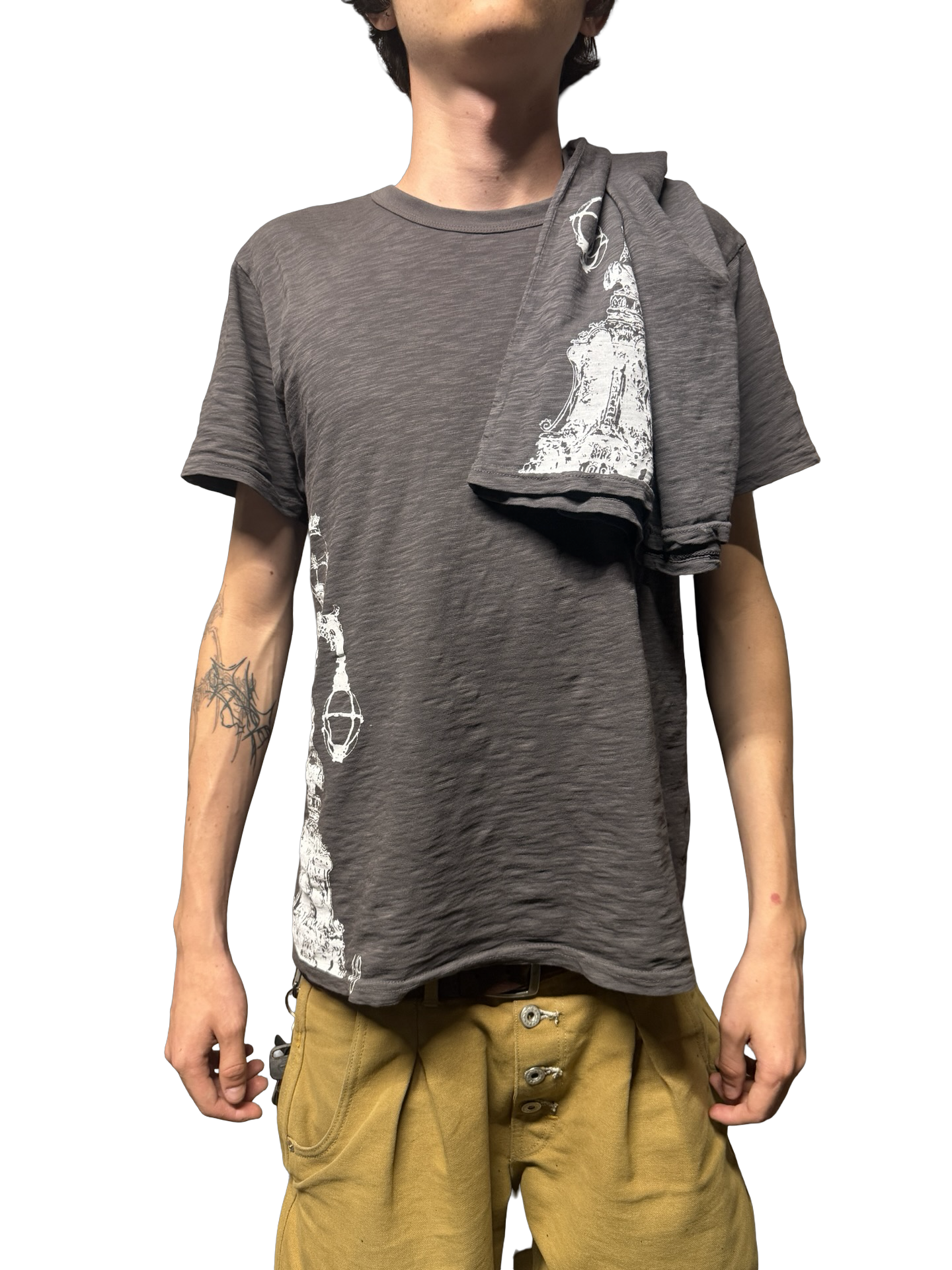 Emperors Lamp 4 Oz Slub Tee - Black (G&J X Daeker)