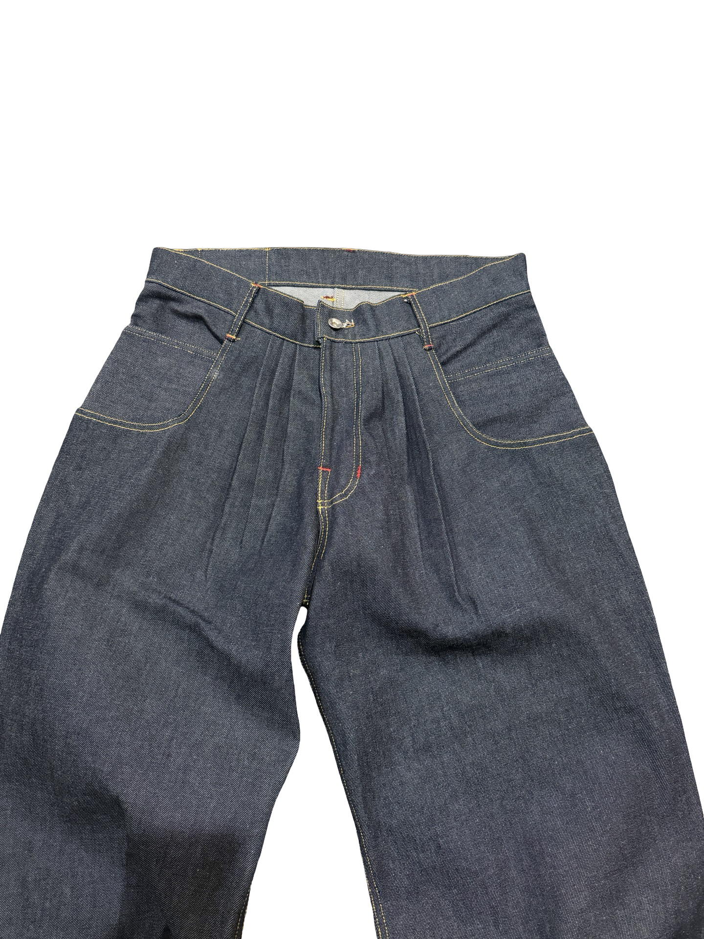 90220 Pleated Japanese Denim 34x32