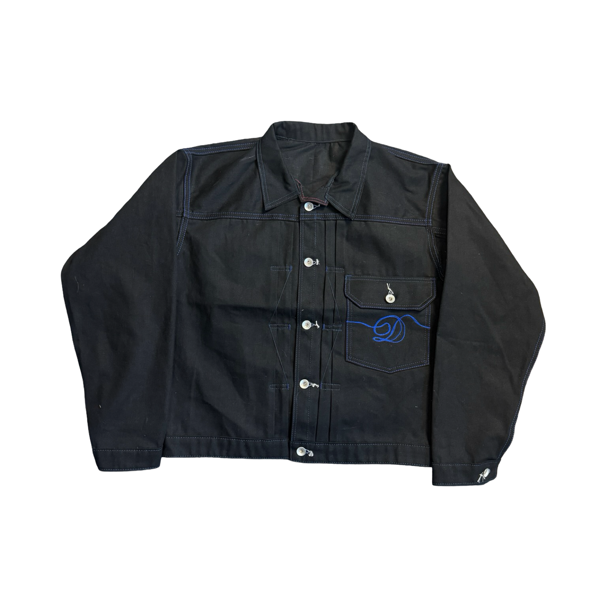 TYPE 1 BLACK DENIM JACKET SAMPLE (40)