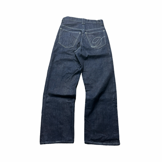 Cut and Sew DC501 BAGGY Jeans 14.0 Oz Japanese Kiahara Denim 33x32