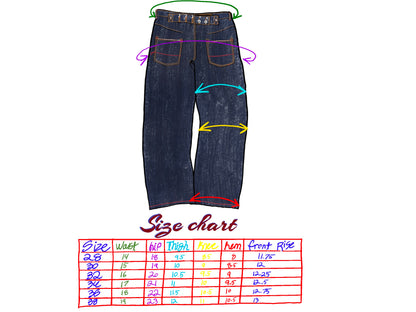 Slub Engineer Jeans (18 oz selvedge)
