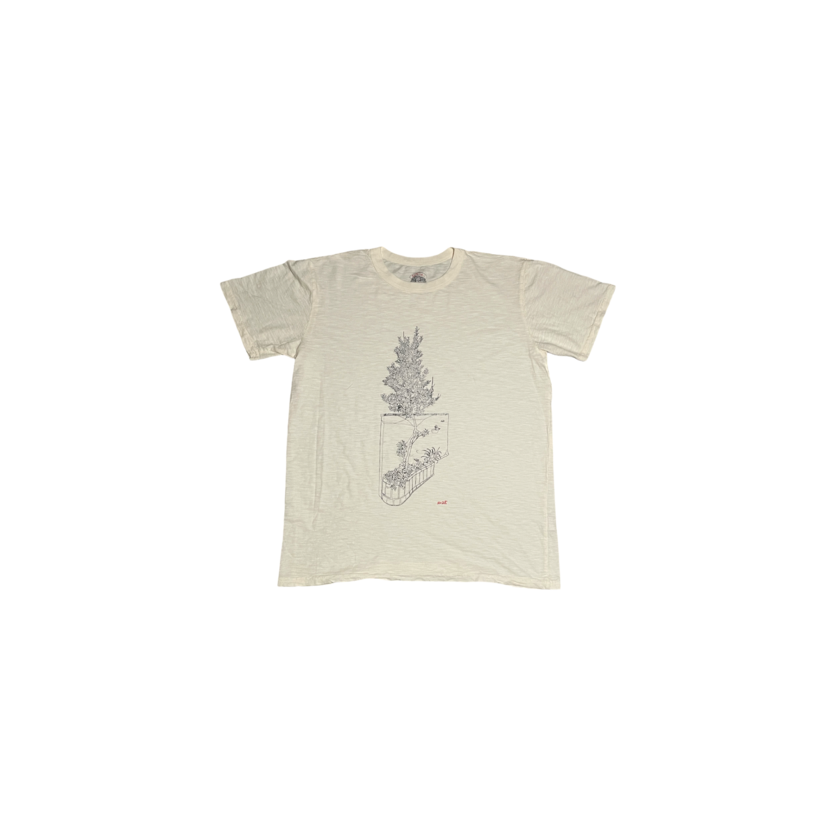 4.5 Oz Garden Slub Tee