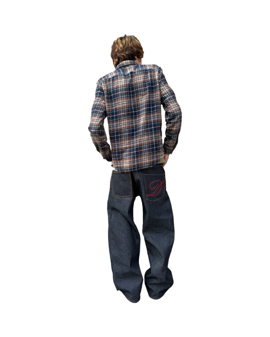 Double Pocket Fatigue Jeans