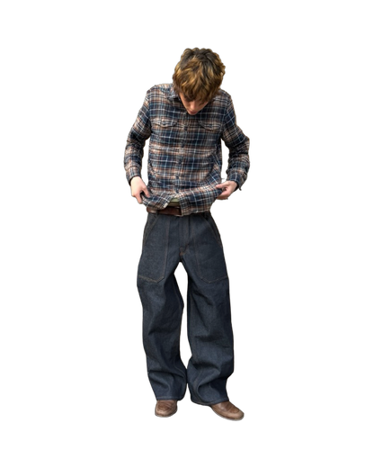 Double Pocket Fatigue Jeans