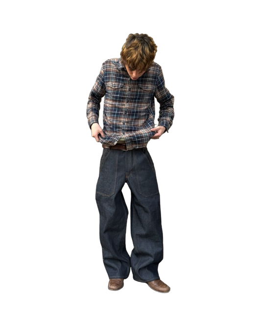 Double Pocket Fatigue Jeans