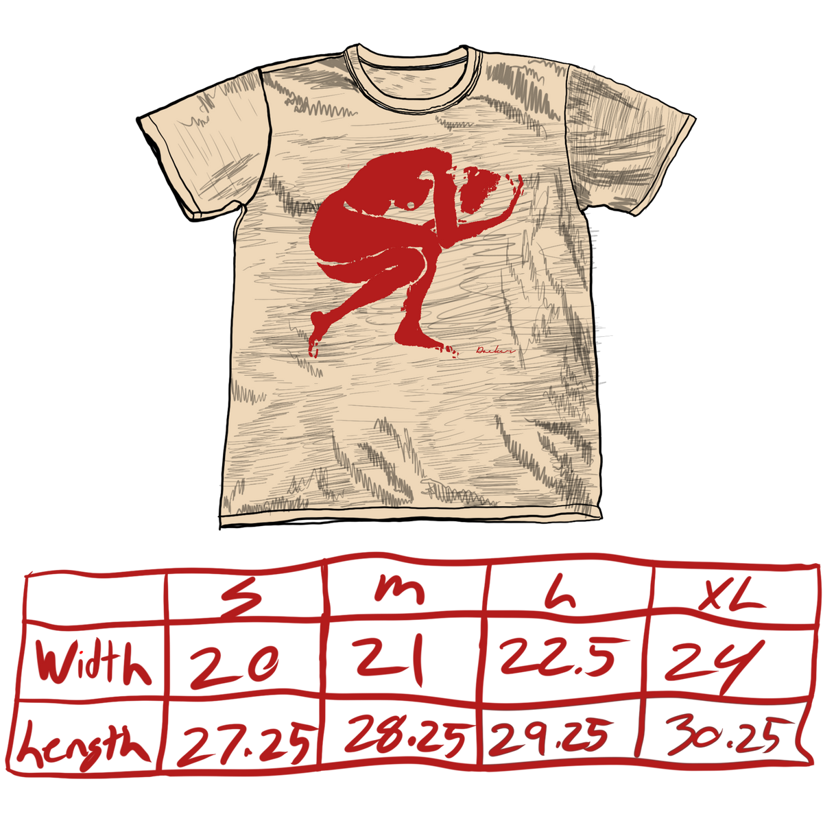 Human Condition 4.5 Oz Slub Tee - White