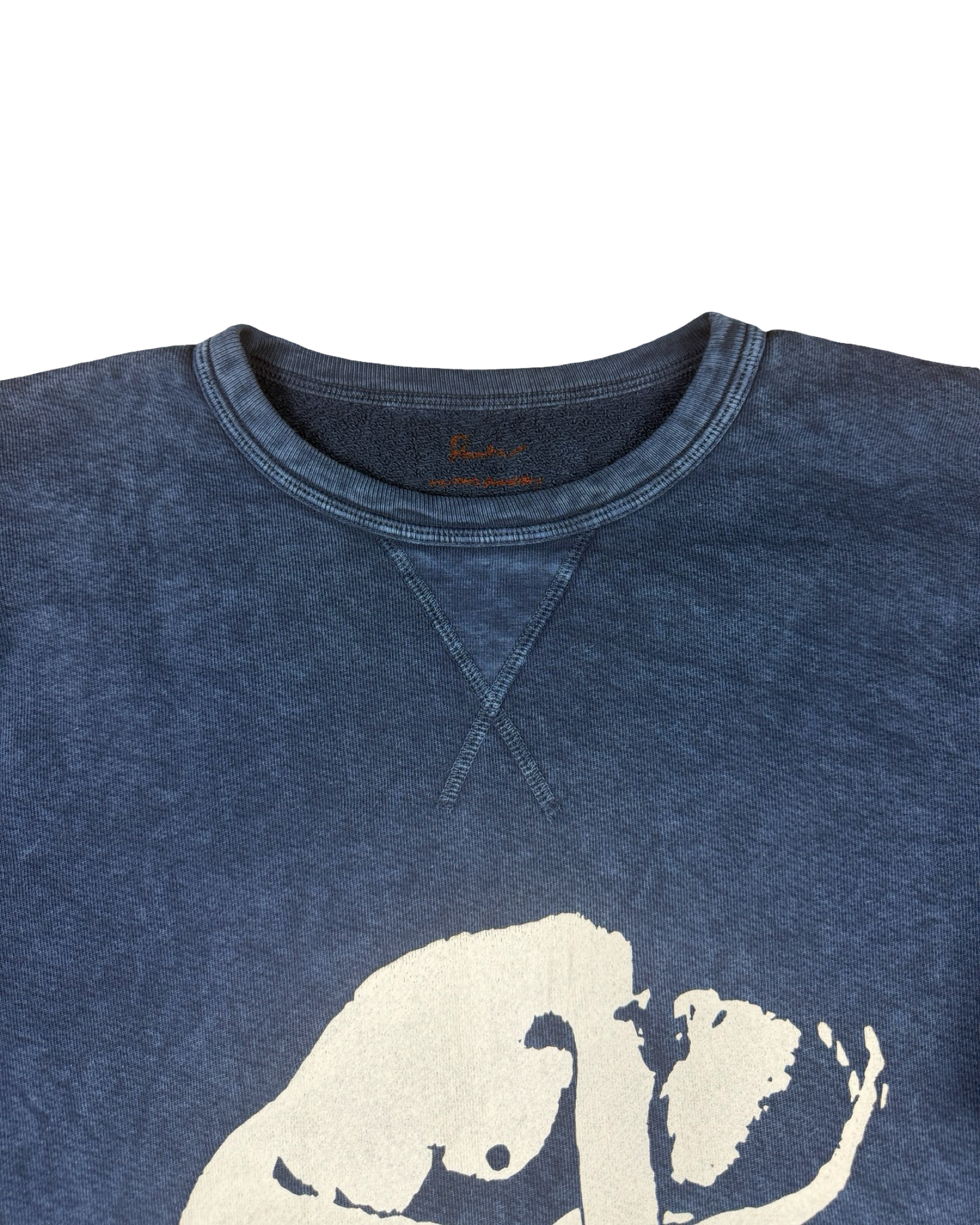 Human Condition Crewneck - 9 Oz Enzyme Blue